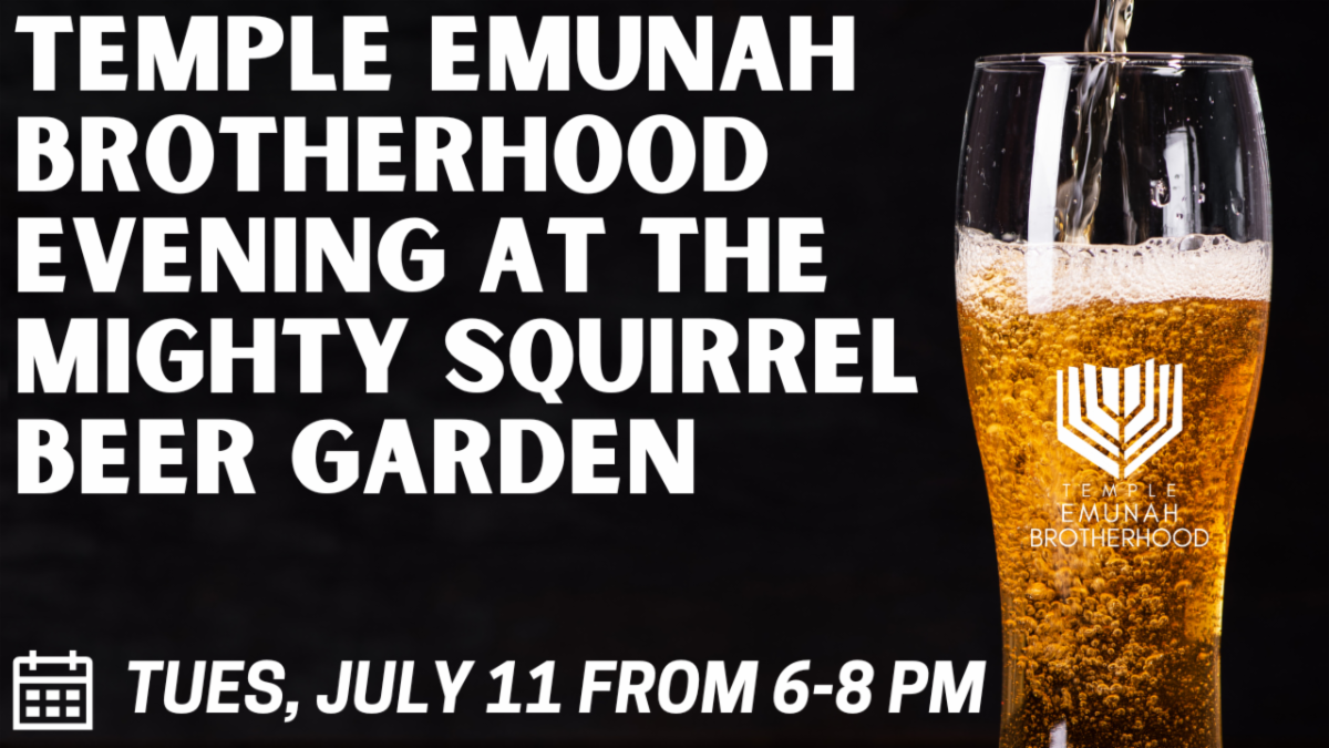 Brotherhood Evening at the Mighty Squirrel Beer Garden