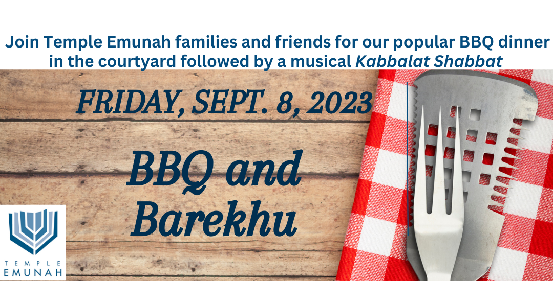 BBQ and Barekhu - Kick Off the Fall Season with This Community Celebration!